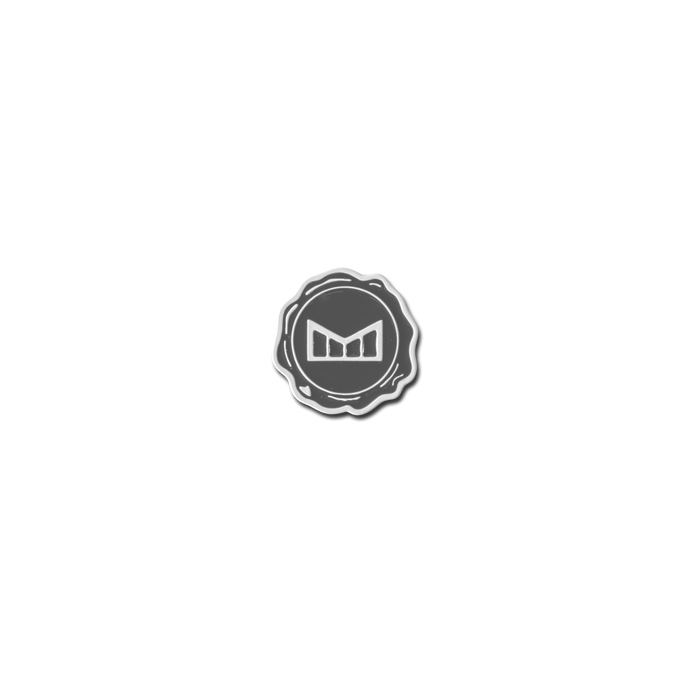 melin Icon Ball Marker in Grey/White, shown without packaging