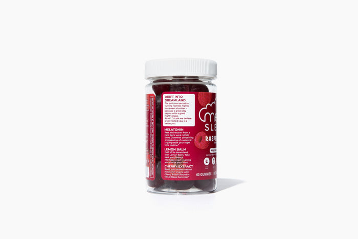 MELO Sleep Gummies - Raspberry (60CT Bottle)