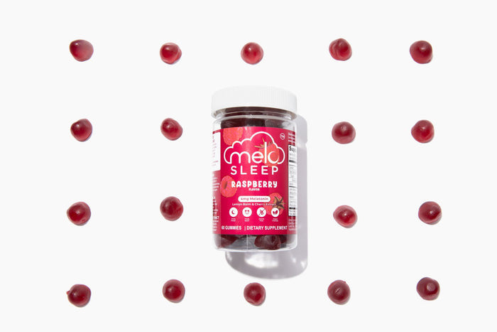 MELO Sleep Gummies - Raspberry (60CT Bottle)