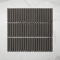 Middleton Grey Smoke Porcelain Mosaic Finger Tile 12x92mm online at The Blue Space