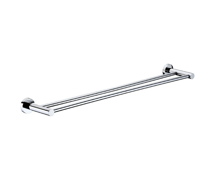 Modern National Mirage Double Towel Rail Chrome | The Blue Space