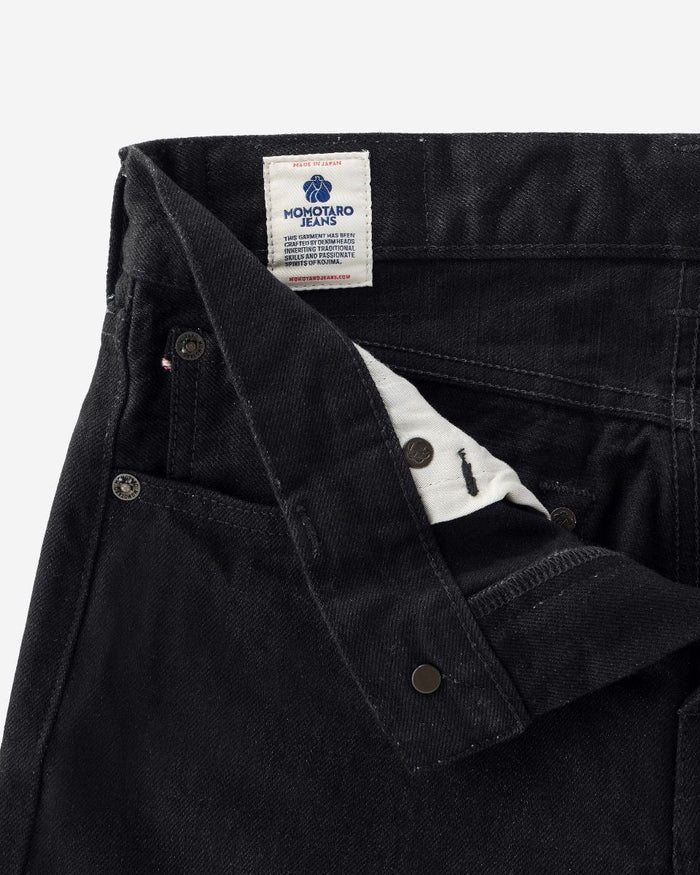 MMJZ1201 #200 CLASSIC TAPERED 15.7oz ZIPPER FLY - BLACK
