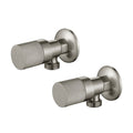Modern National Cadence 1/4 Turn Washing Machine Stops Brushed Nickel | The Blue Space