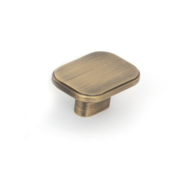 Momo Handle Aspen Knob Dark Brushed Brass ASK040.DBB - The Blue Space