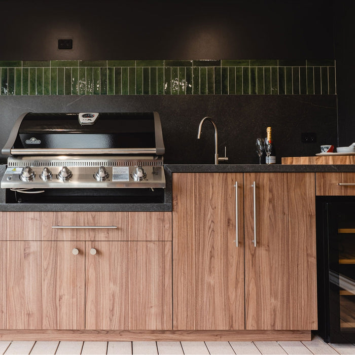 Momo Handles Bellevue Brushed Nickel - The Blue Space