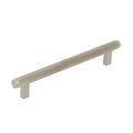 Momo Handles Bellevue Knurled Bar Pull Brushed Nickel