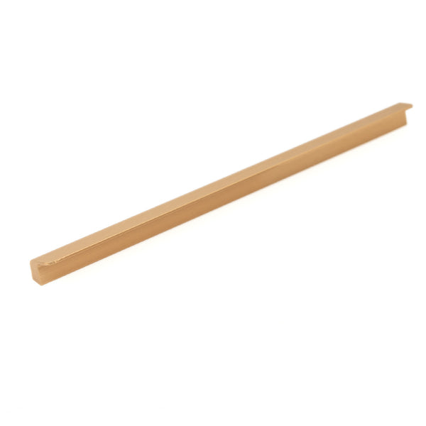 Momo Handles Flapp Pull Handle Brushed Dark Brass | The Blue Space