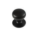 Momo Handles New Hampton Round Knob 32mm Matt Black Online at The Blue Space