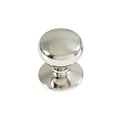 Momo Handles New Hampton Round Knob 32mm Polished Nickel Online at The Blue Space