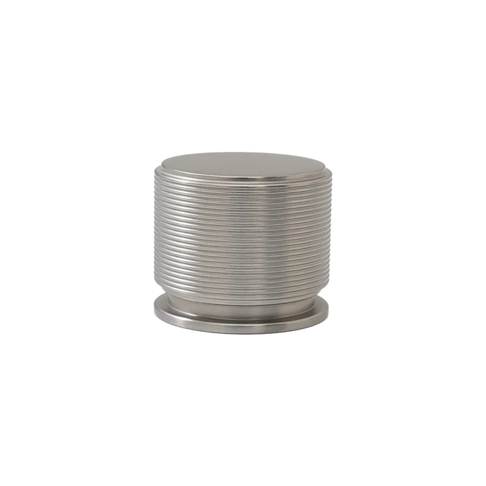 Side View Momo Handles Sussex Knob Brushed Nickel SRKL035.DBR - The Blue Space