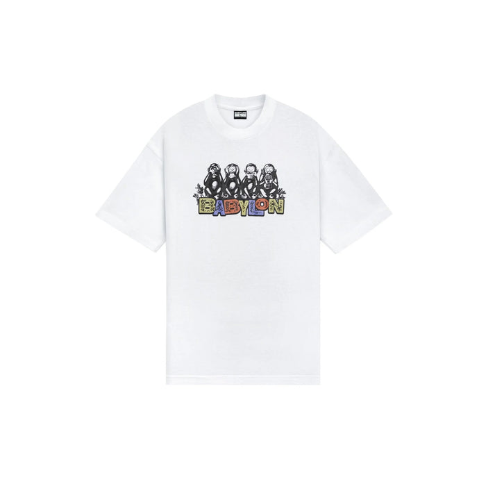 MONKEY BUSINESS TEE S/S - WHITE