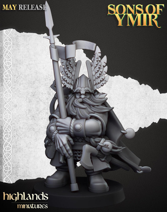 Mountain Dwarf Lord - Highlands Miniatures