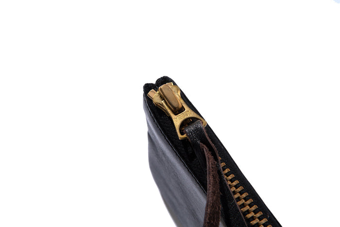 MW17100 McCOY'S HORSEHIDE WALLET - BLACK