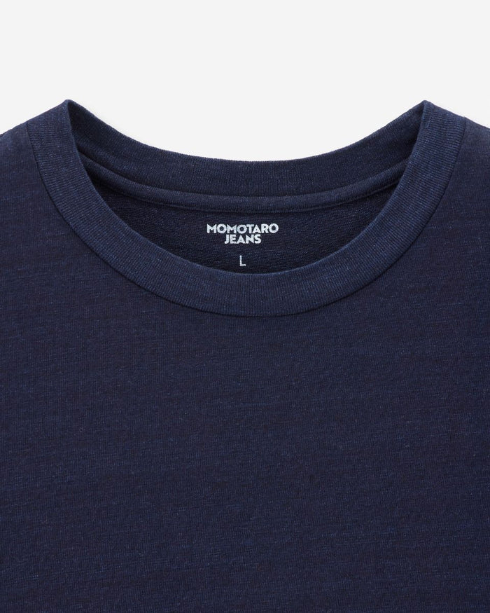 MXTS1033 YARN DYED S/S TEE - INDIGO - INDIGO