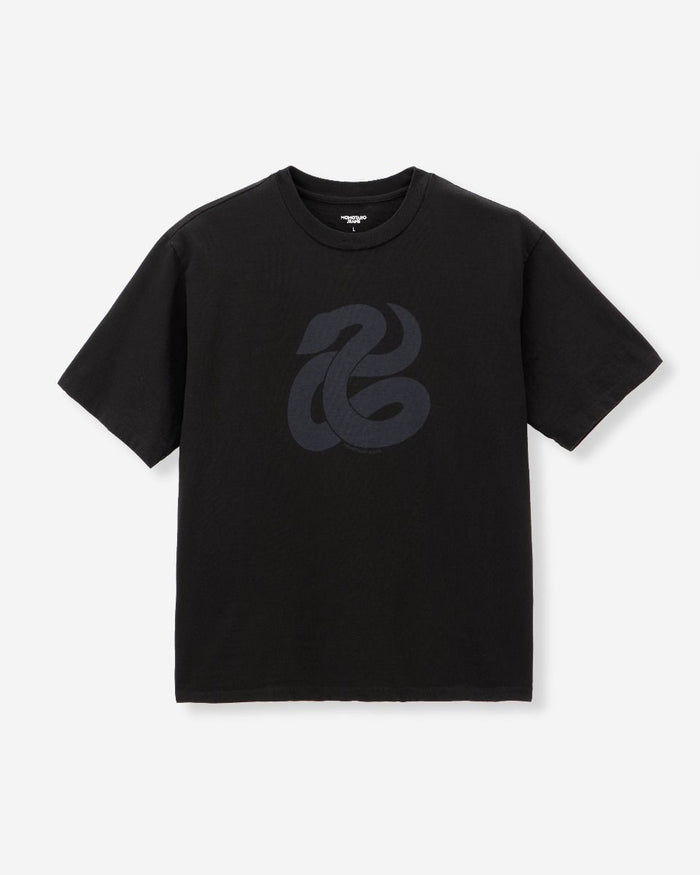 MXTS1043 HEAVY OUNCE S/S TEE -SNAKE - BLACK
