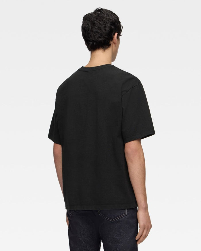 MXTS1043 HEAVY OUNCE S/S TEE -SNAKE - BLACK