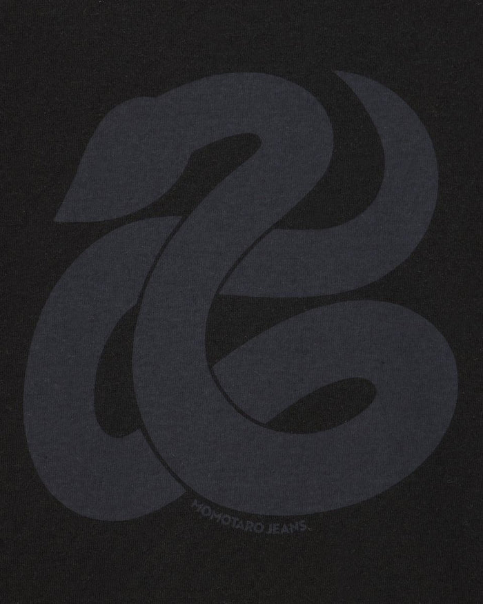 MXTS1043 HEAVY OUNCE S/S TEE -SNAKE - BLACK