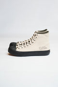 NAVAL TRAINERS HI TOP - NATURAL CANVAS
