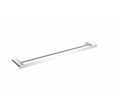 Nero Bianca Double Towel Rail 800mm Chrome | The Blue Space