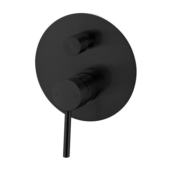 Nero Dolce Shower Mixer With Diverter Matte Black | The Blue Space
