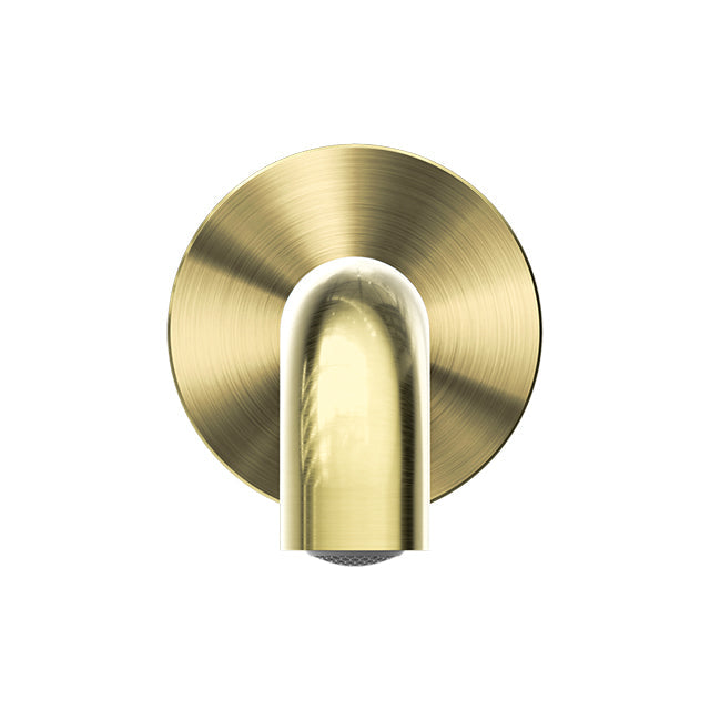 Nero Mecca Basin/Bath Spout Only 230mm Brushed Gold