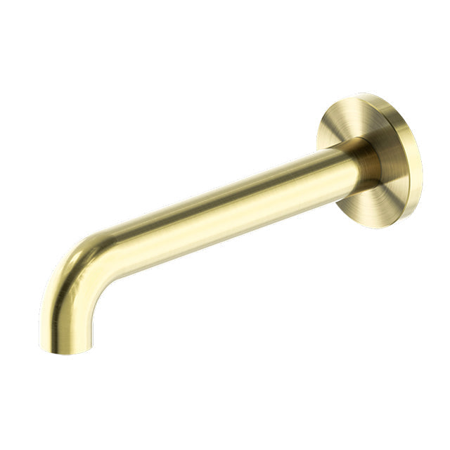 Mecca Basin/Bath Spout Only 260mm Brushed Gold | The Blue Space