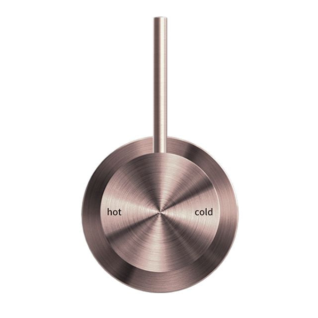 Buy Nero Mecca Shower Mixer with 60mm Plate and Handle Up in Brushed Bronze NR221911JBZ - The Blue Space