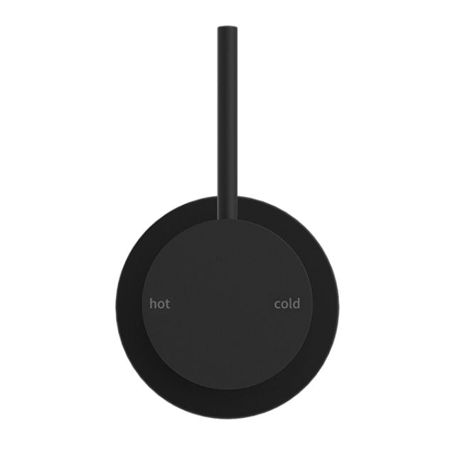 Buy Online Nero Mecca Shower Mixer with 60mm Plate and Handle Up in Matte Black NR221911JMB - The Blue Space