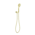 Nero Mecca Shower on Bracket With Air Shower Brushed Gold