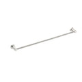 Nero Mecca Single Towel Rail 600mm Brushed Nickel | The Blue Space