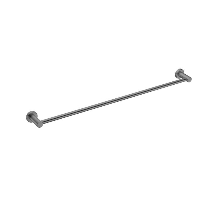 Nero Mecca Single Towel Rail 800mm Gun Metal | The Blue Space