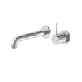 Nero Mecca Wall Basin Mixer Sep BP Handle Up 185mm Sp Chrome NR221907D185CH - The Blue Space