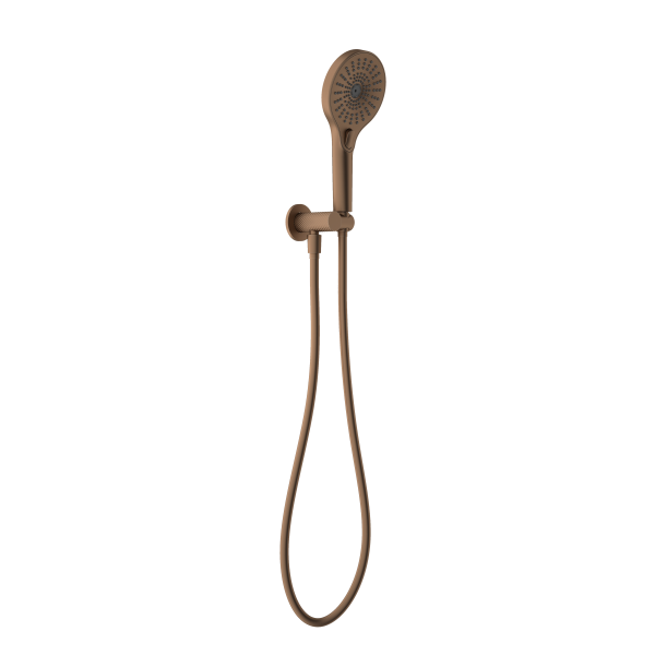 Opal Shower Bracket Brushed Bronze | The Blue Space