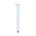 Nero Square Ceiling Arm 600mm Chrome | The Blue Space