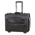 Netpack Leather Wheeled Catalog Case / Litigation Case 15011 Black
