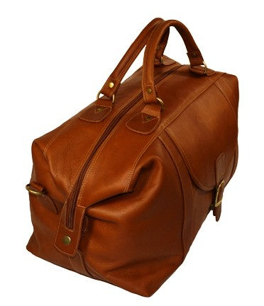 NLDA Day Trekr Vacqueta Leather Travel Satchel 771-1409