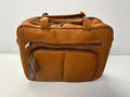 NLDA DayTrekr Double Top  Zip Leather Briefcase 771-1403