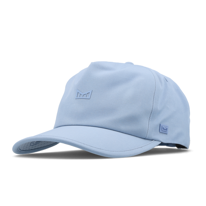 The angled view of the melin Odysea Hydro VO2 hat in Allure