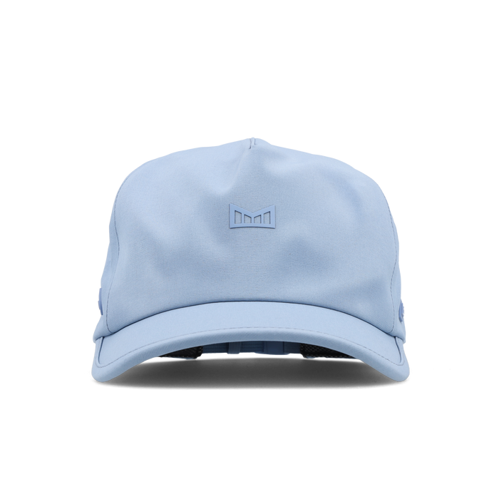 The frontal view of the melin Odysea Hydro VO2 hat in Allure