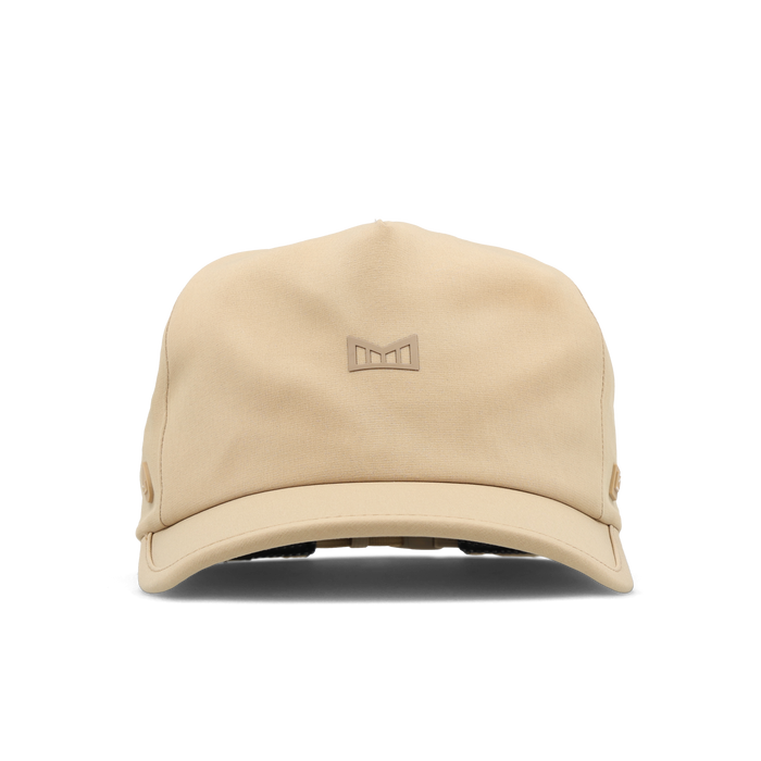 The frontal view of the melin Odysea Hydro VO2 hat in Incense
