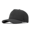 The front, angled view of the melin Odysea Hydrolite  Split Fit in  Heather Charcoal