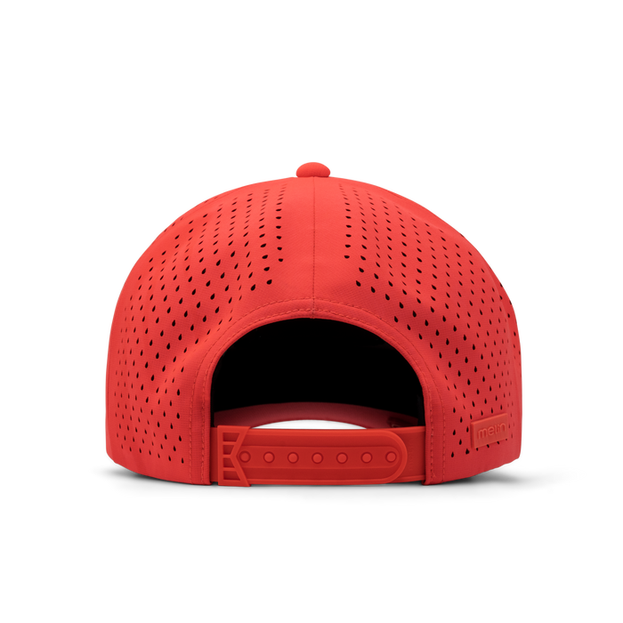 The back view of the melin Odysea Hydrolite  Split Fit in  Infrared