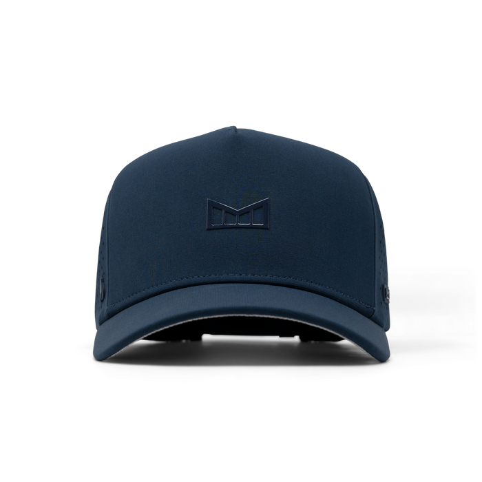 The front view of the melin Odysea Hydrolite  Split Fit in  Navy