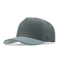 The front, angled view of the melin Odysea Hydrolite  Split Fit in  Stormy Blue