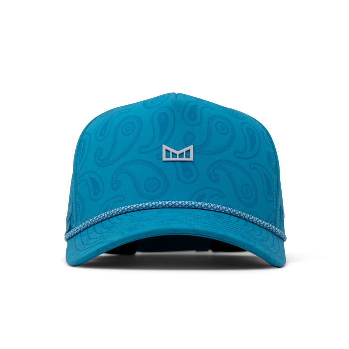 The front view of the melin Split Fit Odysea Links Hydro  in  Electric Blue