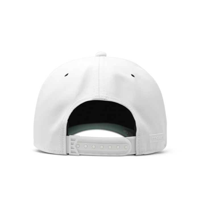 The back view of melin's Odysea Links Hydro - White / Green