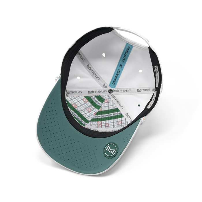 The inside view of melin's Odysea Links Hydro - White / Green