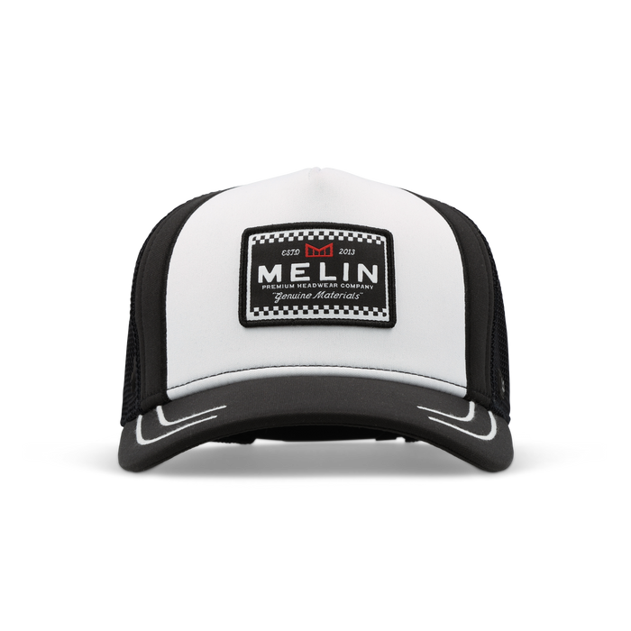The front view of the melin Odysea MPH Pit Crew Hydro  Split Fit in  Black