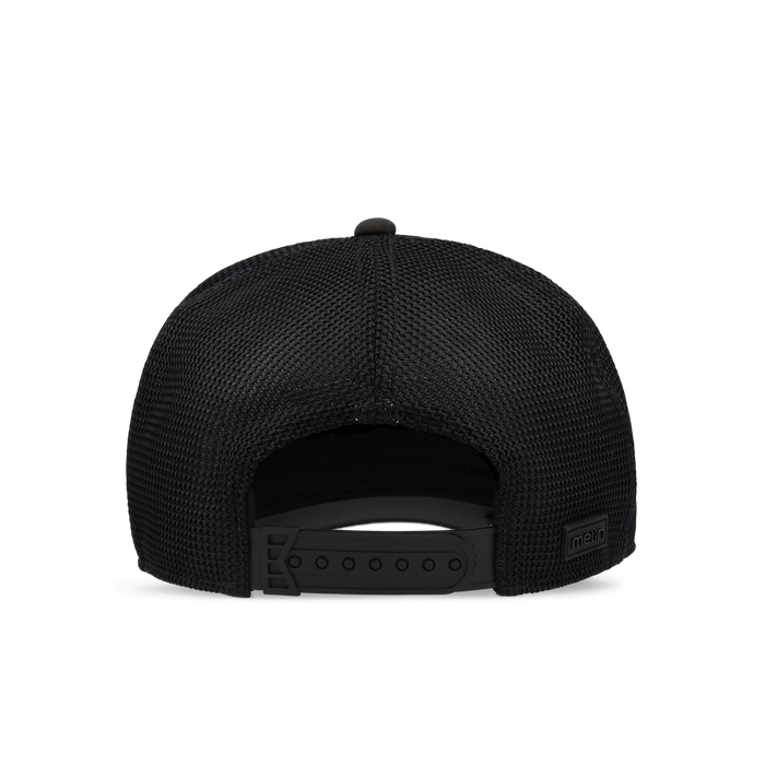 The back view of the melin Odysea MPH Pit Crew Hydro  Split Fit in  Black