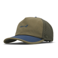 The front, angled view of the melin Odysea Packable Hydro Split Fit in Kalamata
